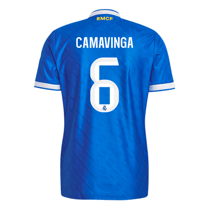 Real Madrid 2025/26 Üçüncü Forması CAMAVINGA #6 - Oyuncu Versiyonu