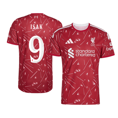 Liverpool 2026/27 İç Saha Forması ISAK #9 - UCL - Oyuncu Versiyonu