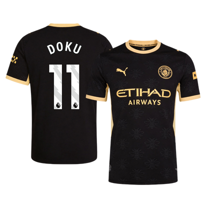 Manchester City 2026/27 Deplasman Forması DOKU #11 - Oyuncu Versiyonu