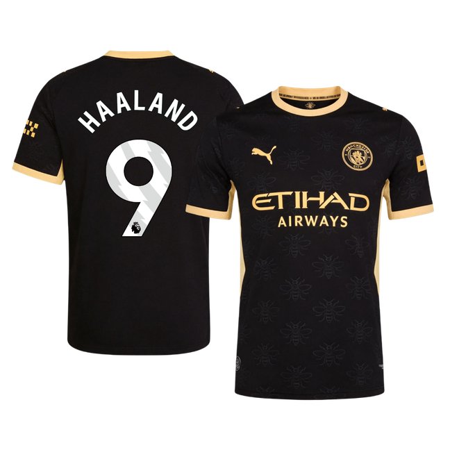Manchester City 2026/27 Deplasman Forması HAALAND #9 - Oyuncu Versiyonu