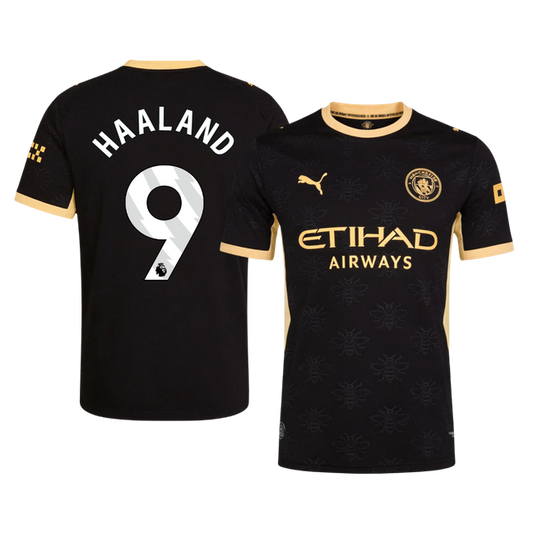 Manchester City 2026/27 Deplasman Forması HAALAND #9 - Oyuncu Versiyonu