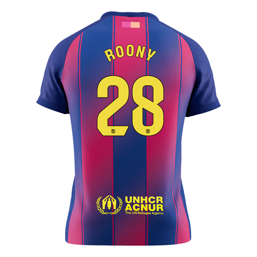 Barcelona 2025/26 İç Saha Forması ROONY #28 [PREMIUM]