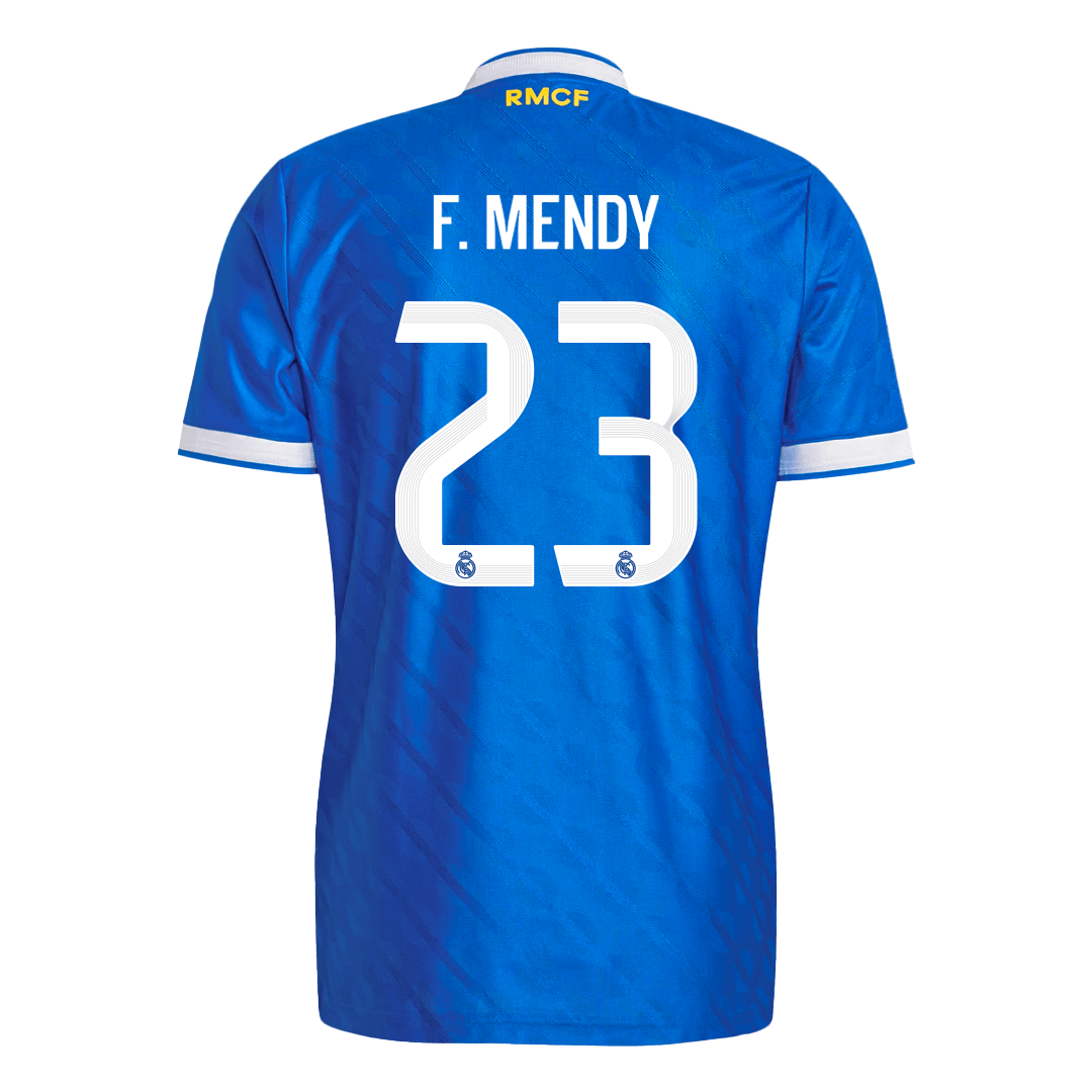 Real Madrid 2025/26 Üçüncü Forması F. MENDY #23 - Oyuncu Versiyonu