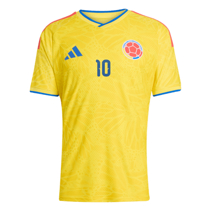 Colombia 2026 Dünya Kupası İç Saha Forması JAMES #10 - Oyuncu Versiyonu