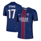 PSG 2025/26 İç Saha Forması VITINHA #17 - Oyuncu Versiyonu