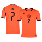 Hollanda 2026 Dünya Kupası İç Saha Forması XAVI #7 - Oyuncu Versiyonu