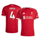 Liverpool 2025/26 İç Saha Forması VIRGIL #4