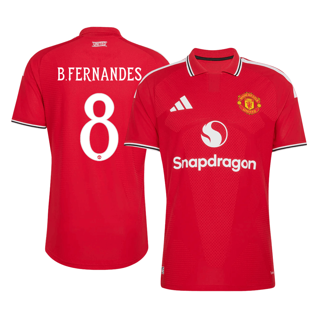 Manchester United 2026/27 İç Saha Forması B. FERNANDES #8 - UCL - Oyuncu Versiyonu