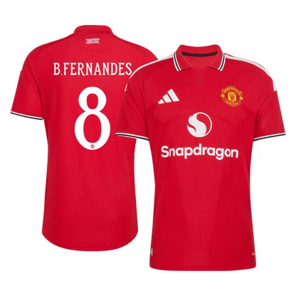 Manchester United 2026/27 İç Saha Forması B. FERNANDES #8 - UCL - Oyuncu Versiyonu