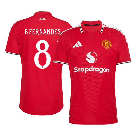 Manchester United 2026/27 İç Saha Forması B. FERNANDES #8 - UCL - Oyuncu Versiyonu