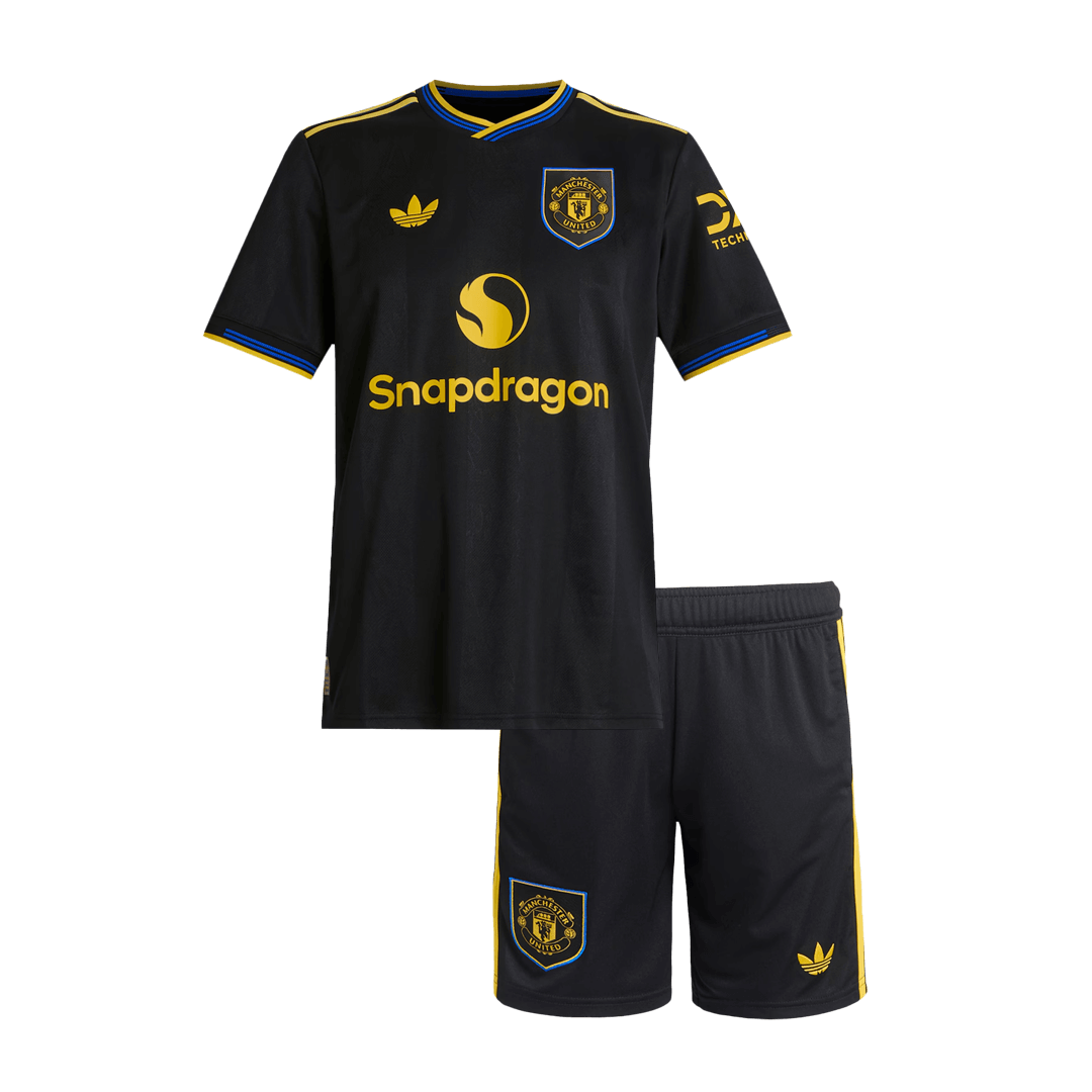 Manchester United 2025/26 Çocuk Üçüncü Forma Seti