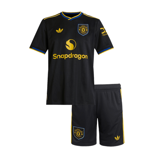 Manchester United 2025/26 Çocuk Üçüncü Forma Seti