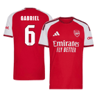 Arsenal 2026/27 İç Saha Forması GABRIEL #6 - UCL - Oyuncu Versiyonu