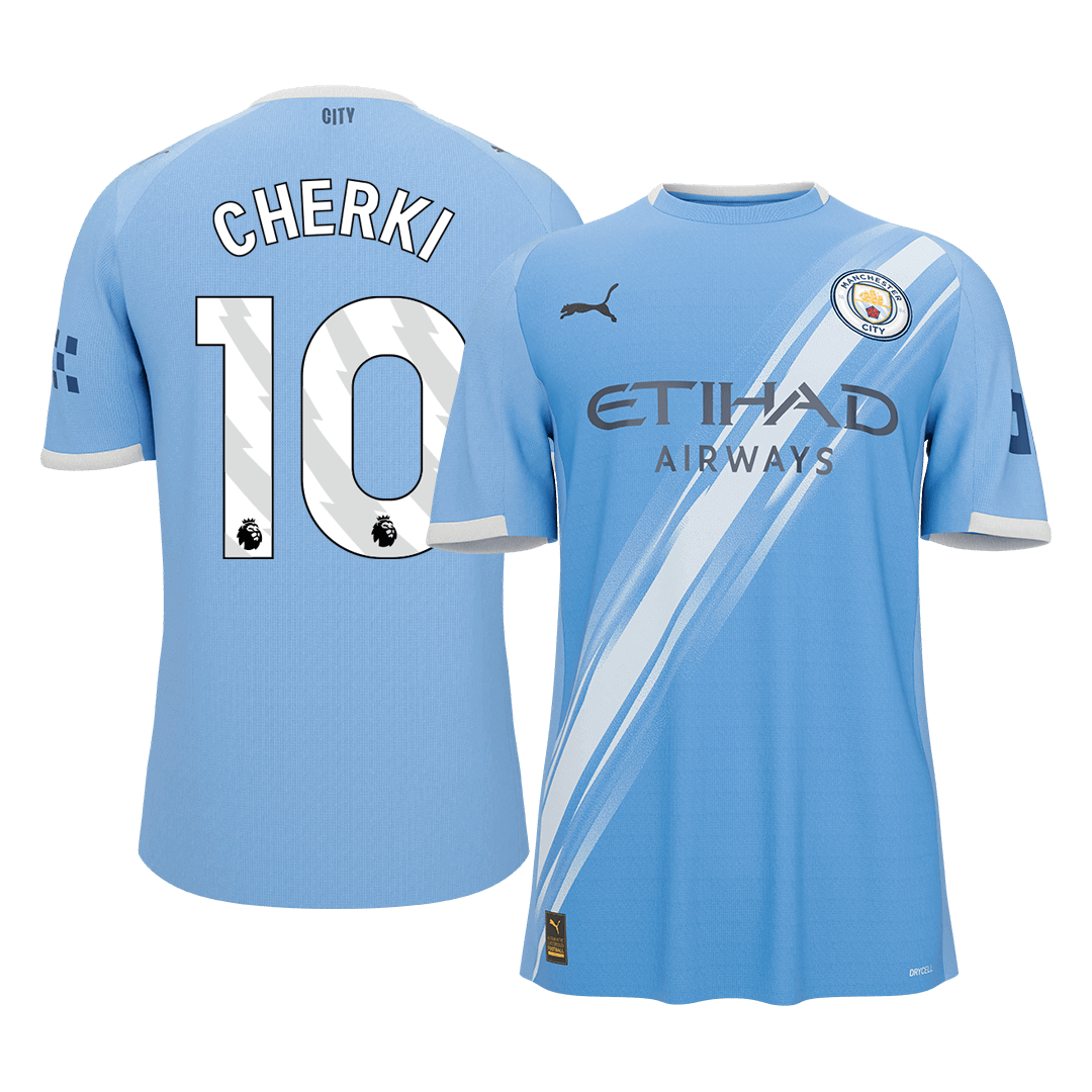 Manchester City 2025/26 İç Saha Forması CHERKI #10 [PREMIUM]