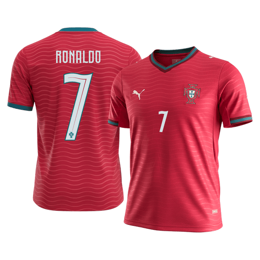 Portekiz 2026 Dünya Kupası İç Saha Forması RONALDO #7 [PREMIUM]
