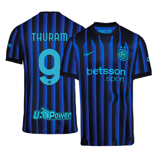 Inter Milan 2025/26 İç Saha Forması THURAM #9
