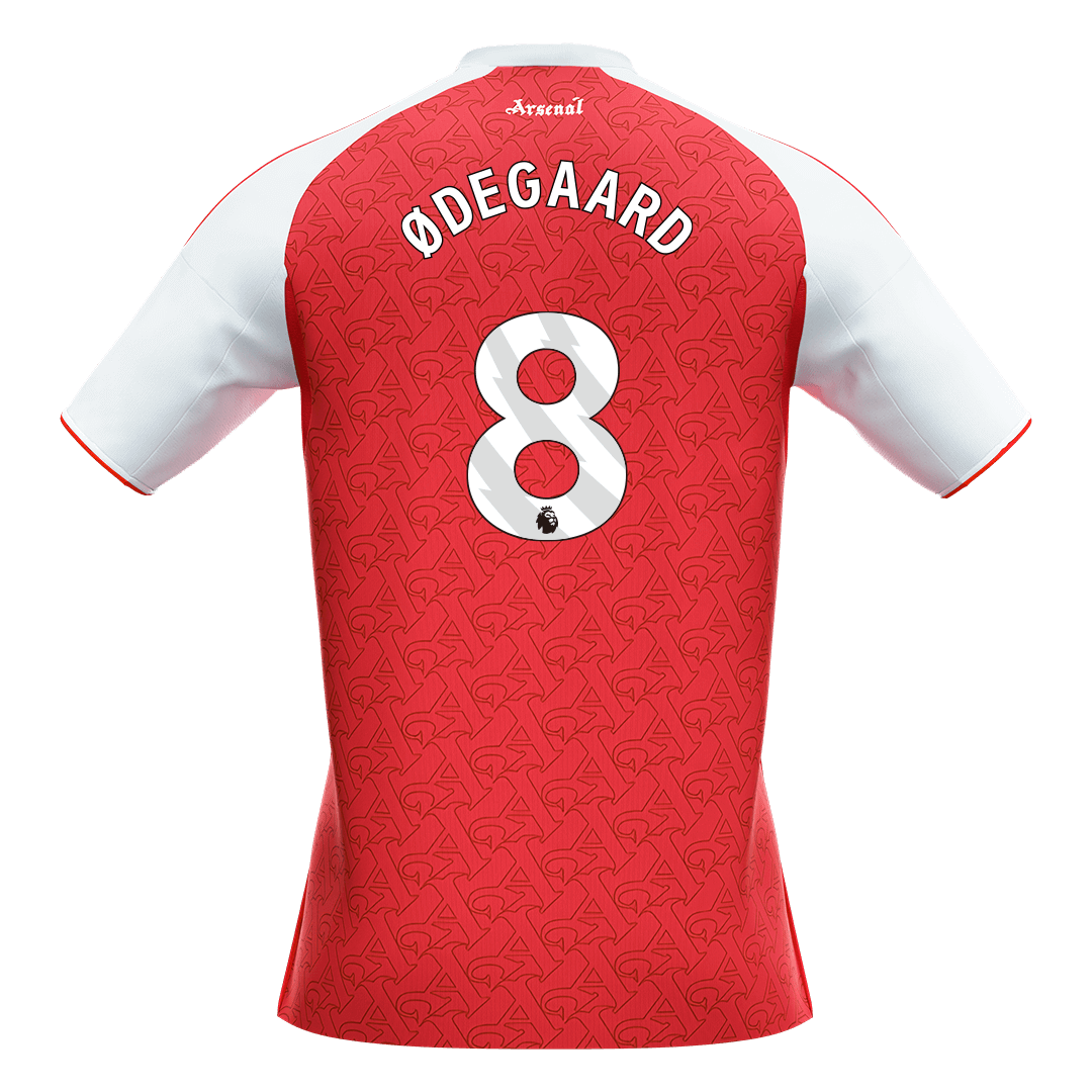 Arsenal 2025/26 İç Saha Forması ØDEGAARD #8 [PREMIUM]