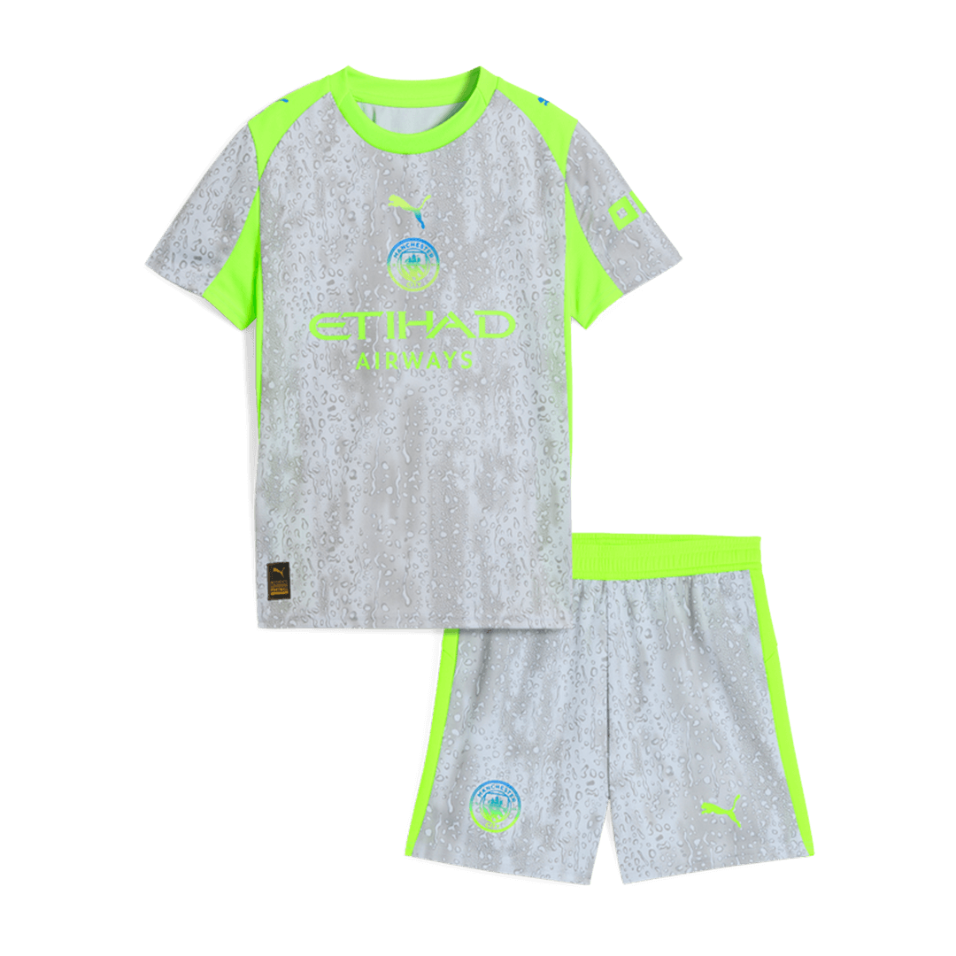 Manchester City 2025/26 Çocuk Üçüncü Forma Seti