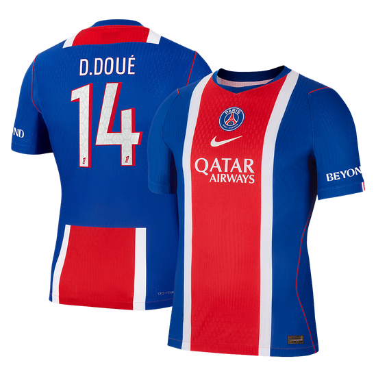 PSG 2026/27 İç Saha Forması D. DOUÉ #14 - Oyuncu Versiyonu
