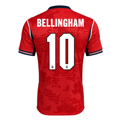 İngiltere 2026 Dünya Kupası Deplasman Forması BELLINGHAM #10 - Oyuncu Versiyonu