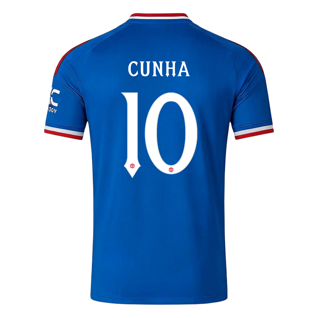 Manchester United 2026/27 Deplasman Forması CUNHA #10 - UCL