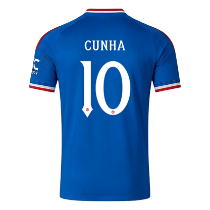 Manchester United 2026/27 Deplasman Forması CUNHA #10 - UCL