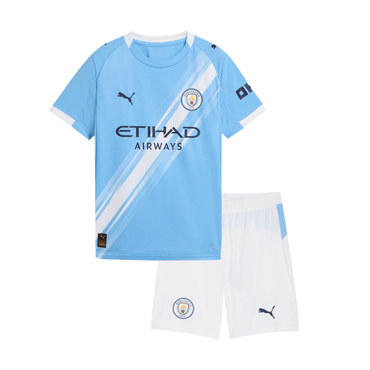 Manchester City 2025/26 Çocuk İç Saha Forma Seti