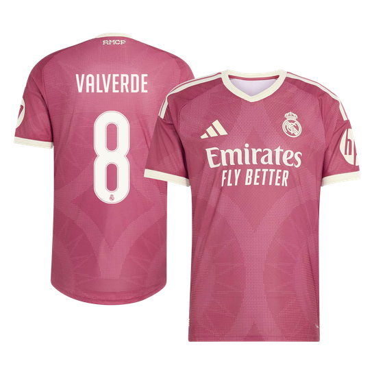 Real Madrid 2026/27 Üçüncü Forması VALVERDE #8 - Oyuncu Versiyonu
