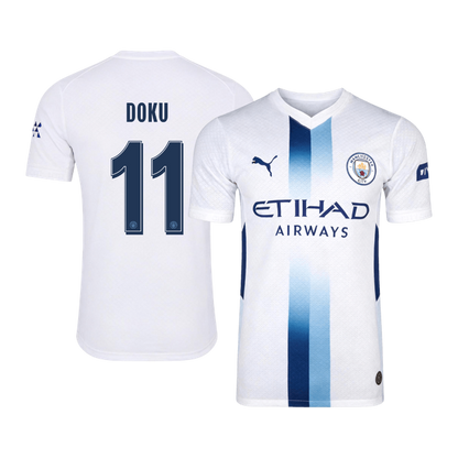 Manchester City 2026/27 Üçüncü Forması DOKU #11 - UCL - Oyuncu Versiyonu
