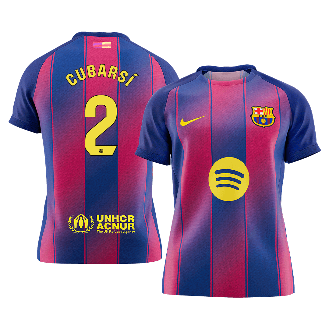 Barcelona 2025/26 İç Saha Forması CUBARSÍ #2 [PREMIUM]