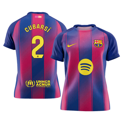 Barcelona 2025/26 İç Saha Forması CUBARSÍ #2 [PREMIUM]