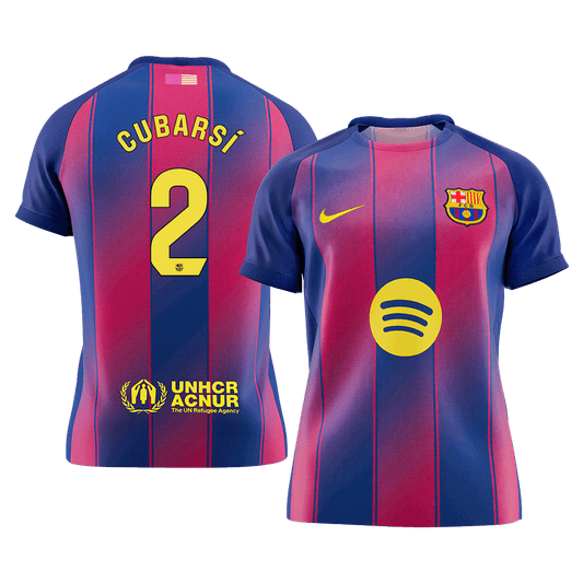 Barcelona 2025/26 İç Saha Forması CUBARSÍ #2 [PREMIUM]