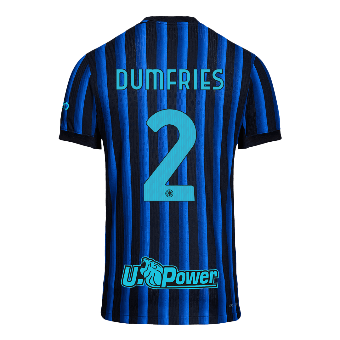 Inter Milan 2025/26 İç Saha Forması DUMFRIES #2 - Oyuncu Versiyonu