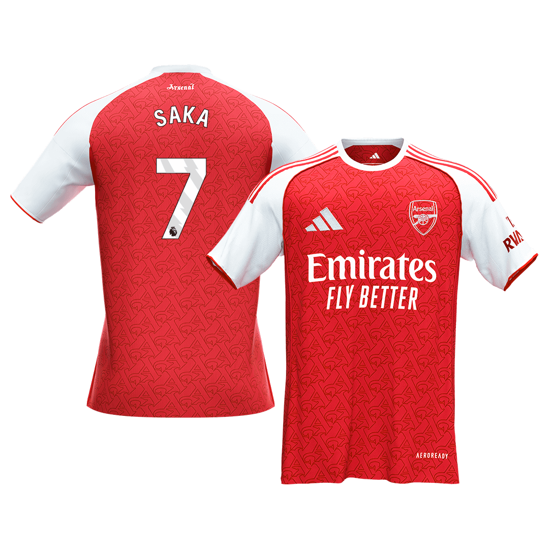 Arsenal 2025/26 İç Saha Forması SAKA #7 [PREMIUM]