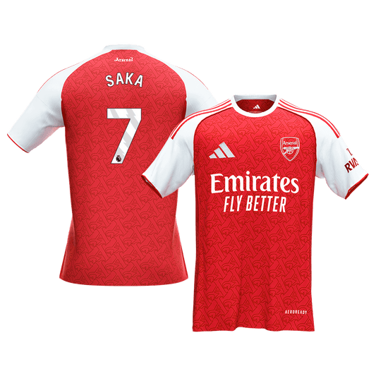 Arsenal 2025/26 İç Saha Forması SAKA #7 [PREMIUM]