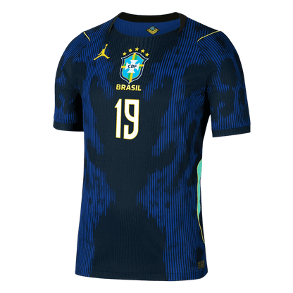 Brazil 2026 Dünya Kupası Deplasman Forması ENDRICK #19 - Oyuncu Versiyonu