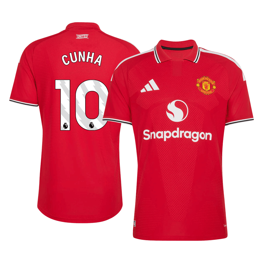 Manchester United 2026/27 İç Saha Forması CUNHA #10 - Oyuncu Versiyonu