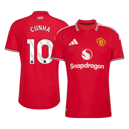 Manchester United 2026/27 İç Saha Forması CUNHA #10 - Oyuncu Versiyonu