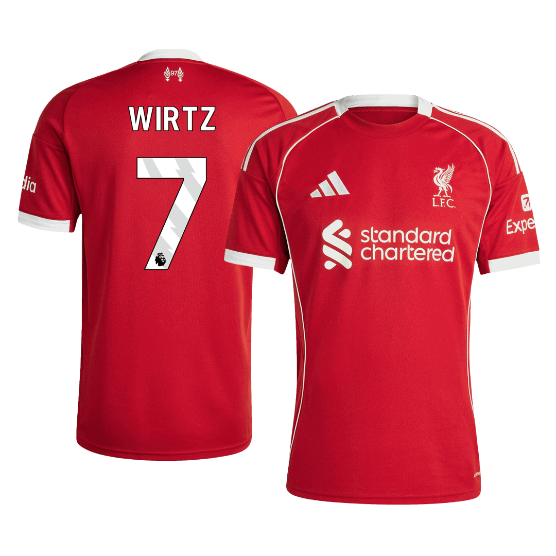 Liverpool 2025/26 İç Saha Forması WIRTZ #7