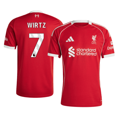 Liverpool 2025/26 İç Saha Forması WIRTZ #7
