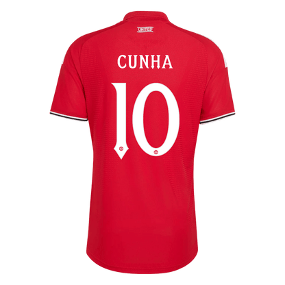 Manchester United 2026/27 İç Saha Forması CUNHA #10 - UCL - Oyuncu Versiyonu
