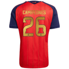 İspanya 2026 Dünya Kupası İç Saha Forması CAMPEONES #26 [PREMIUM]