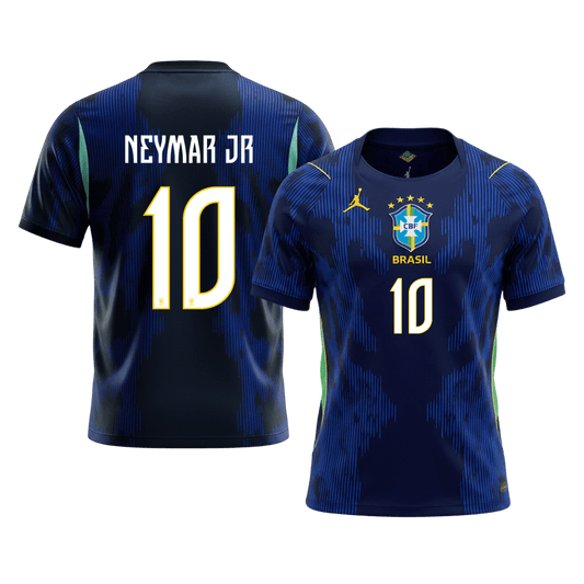 Brazil 2026 Dünya Kupası Deplasman Forması NEYMAR JR #10 - Oyuncu Versiyonu