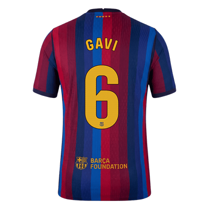 Barcelona 2026/27 İç Saha Forması GAVI #6 - Oyuncu Versiyonu