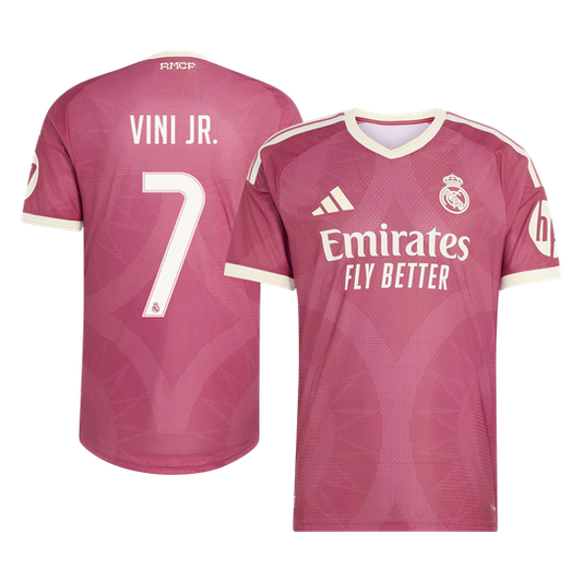 Real Madrid 2026/27 Üçüncü Forması VINI JR. #7 - Oyuncu Versiyonu