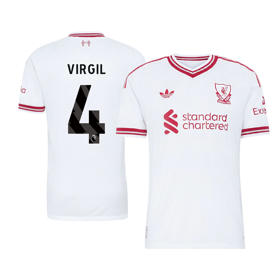 Liverpool 2026/27 Deplasman Forması VIRGIL #4 - Oyuncu Versiyonu