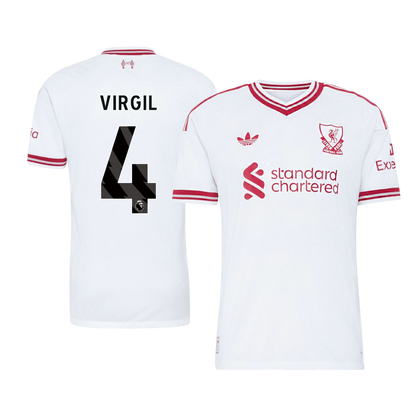 Liverpool 2026/27 Deplasman Forması VIRGIL #4 - Oyuncu Versiyonu
