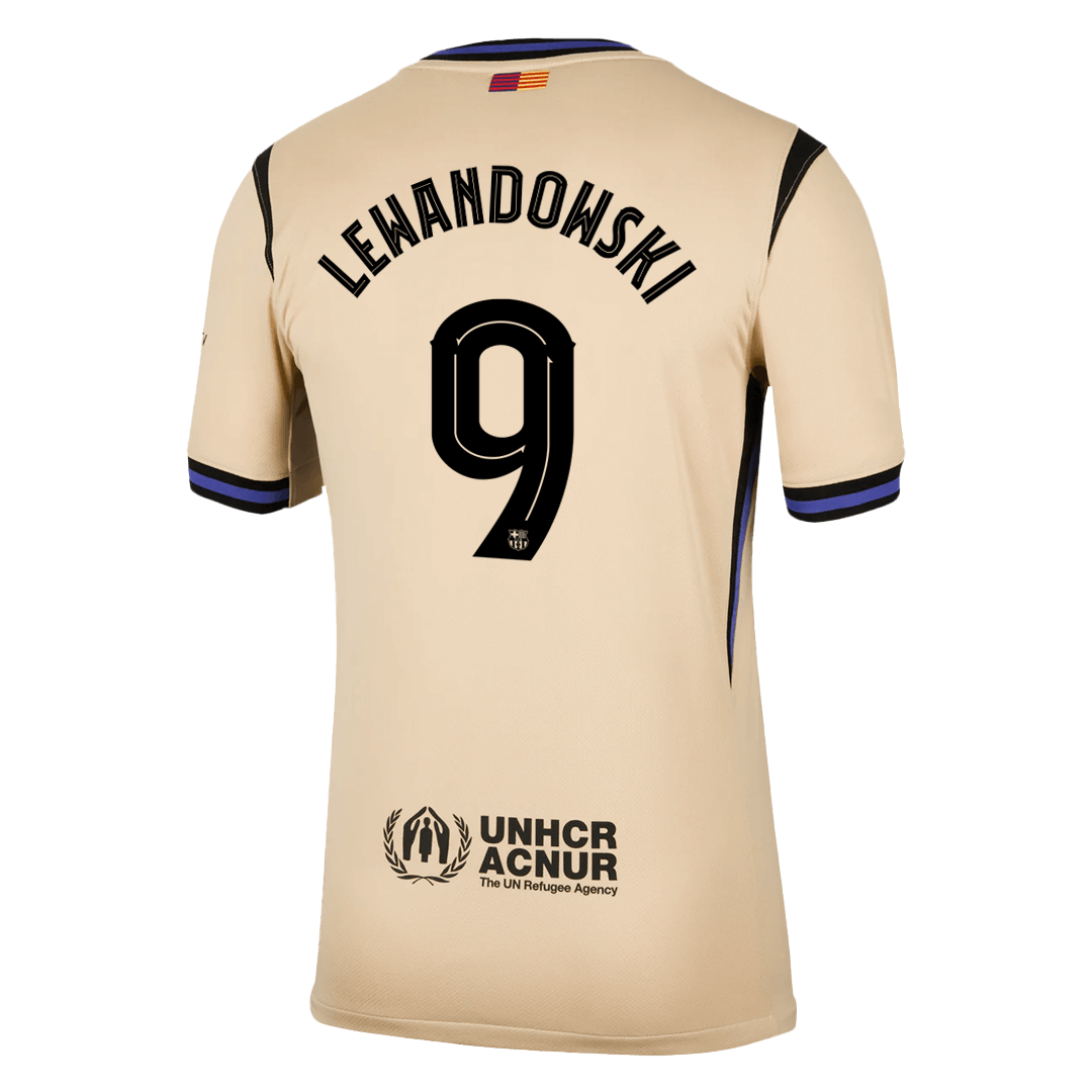 Barcelona 2025/26 Deplasman Forması LEWANDOWSKI #9 - UCL