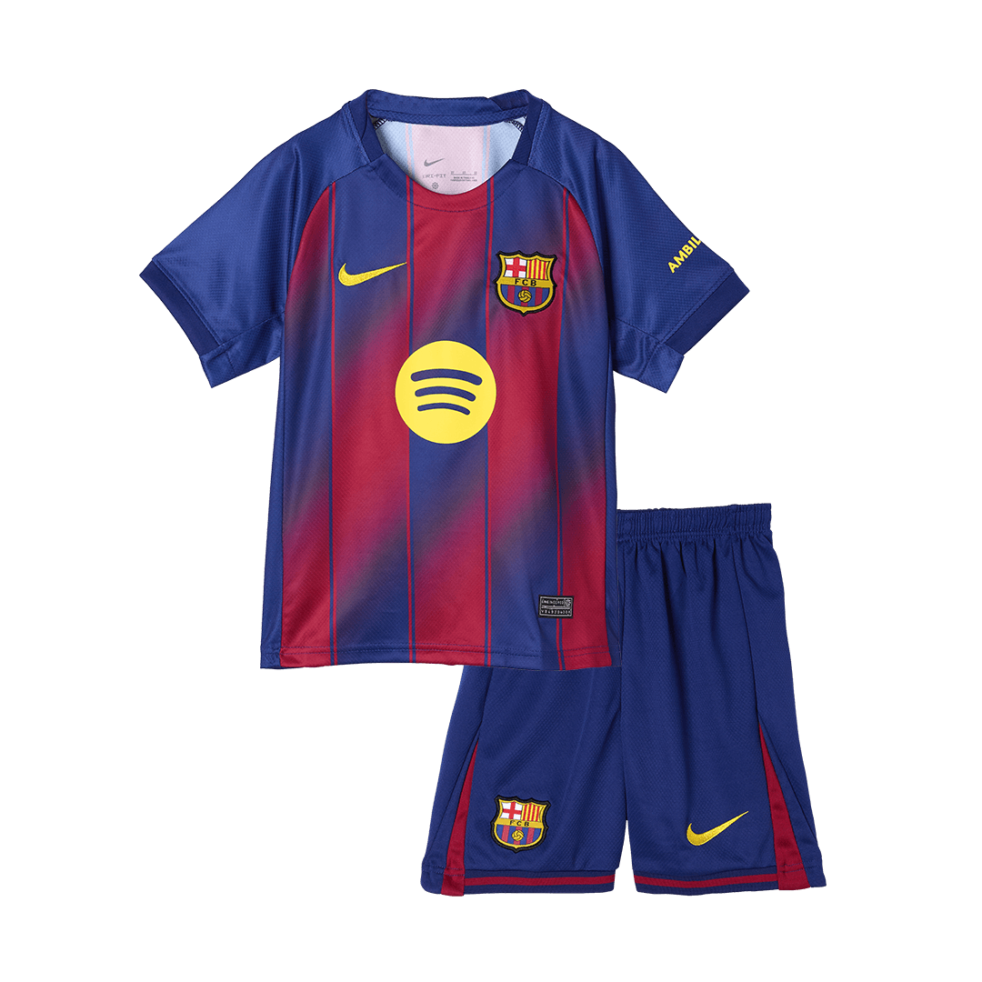 Barcelona 2025/26 Çocuk İç Saha Forma Seti [PREMIUM]