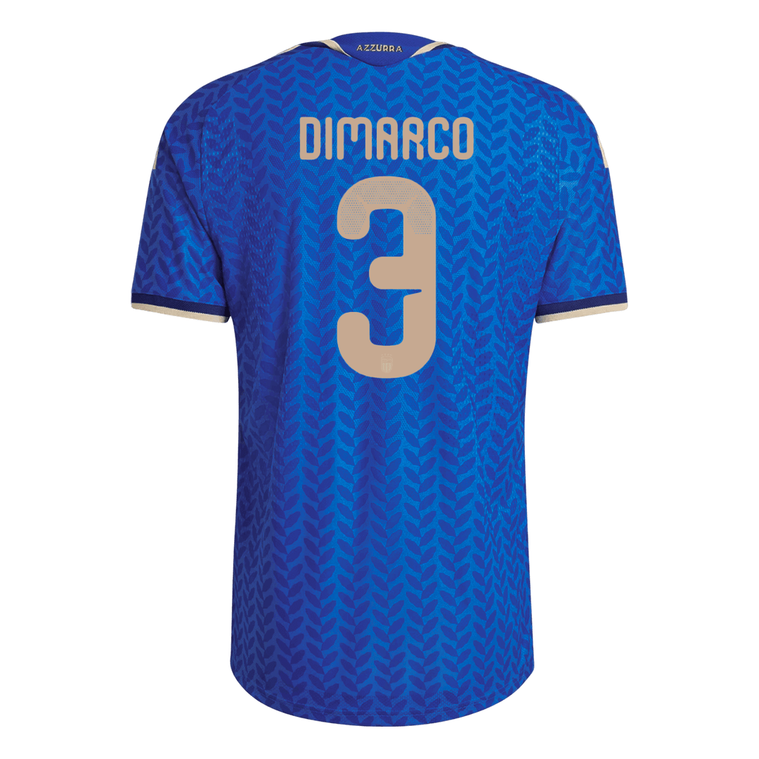 Italy 2026 Dünya Kupası İç Saha Forması DIMARCO #3 - Oyuncu Versiyonu